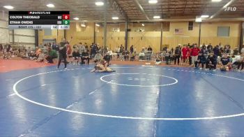 157 lbs Quarterfinal - Ethan Owens, Eastern Oregon University vs Colton Theobald, North Idaho College