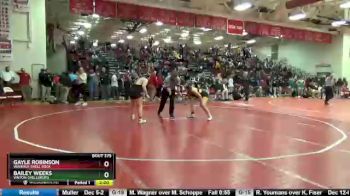 Round 3 - Bailey Weeks, Vinton-Shellsburg vs Gayle Robinson, Waverly-Shell Rock