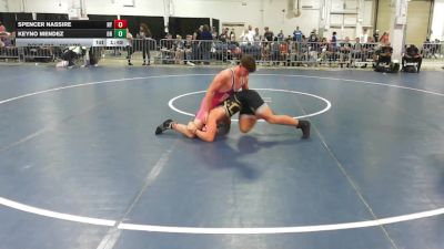 165 lbs Consi Of 64 #2 - Spencer Nassire, NY vs Keyno Mendez, OH