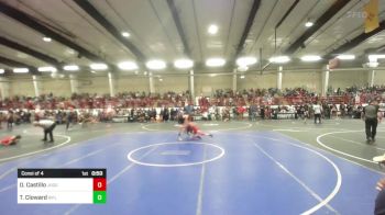 88 lbs Consi Of 4 - Octavio Castillo, Juggernaut WC vs Traeston Cloward, Rifle