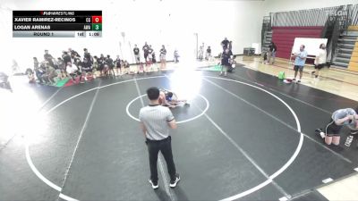 126-132 lbs Round 1 - Xavier Ramirez-Recinos, California Grapplers vs Logan Arenas, Arete Wrestling Academy