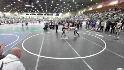 123 lbs Quarterfinal - Isaid Solis, Nevada Elite vs Adan Velasquez, Crusader Wrestling