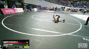 5A-113 lbs Cons. Round 2 - Haeden Durighello, Crater vs Mason Hakki, Thurston