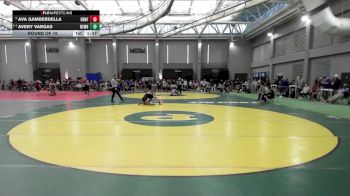 120 lbs Round Of 16 - Ava Gamberdella, Branford vs Avery Vargas, New Haven