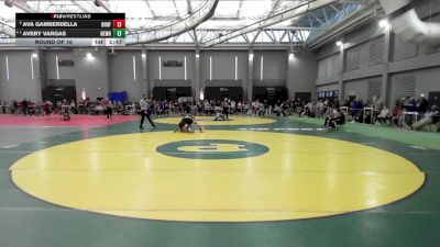 120 lbs Round Of 16 - Ava Gamberdella, Branford vs Avery Vargas, New Haven