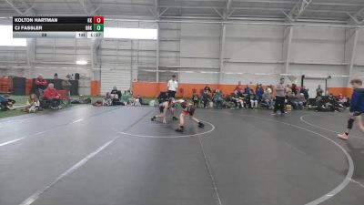 88 lbs Round 7 (10 Team) - Kolton Hartman, Kardiac Kidz vs CJ Fassler, Brecksville