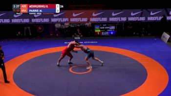 125 kg Bronze - Mason Parris, USA vs Giorgi Meshvildishvili, AZE