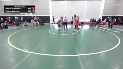 285 lbs Consolation - William Martinez, Wells vs Hayden Melvin, Washington Academy