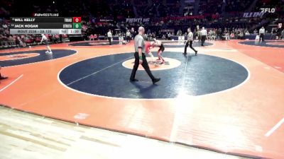 2A 120 lbs Cons. Round 2 - Jack Hogan, Chicago (St. Rita) vs Will Kelly, Troy (Triad)