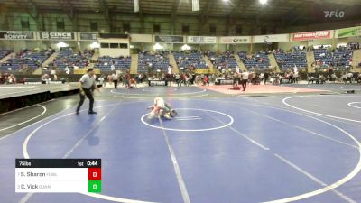 75 lbs Consi Of 4 - Stockton Sharon, Fowler vs Cody Vick, Gunnison