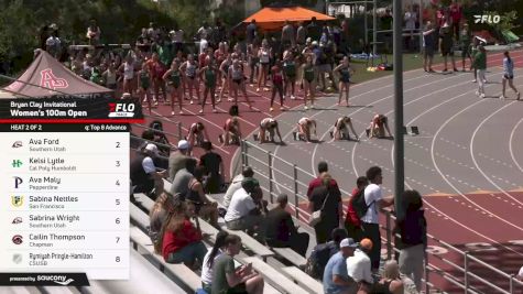 Women's 100m Open , Semi-Finals 2
