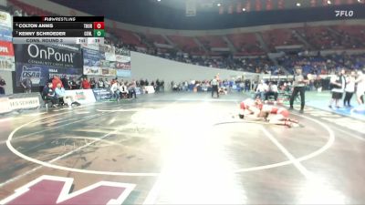 5A Boys 157 lbs Cons. Round 3 - Colton Annis, Thurston Boys vs Kenny Schroeder, Centennial Boys