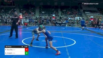 70 lbs 5th Place - Rhet Spurley, Sebolt vs Noah Knight, Chickasha