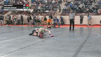 85_B lbs Semifinal - Jack Kahley, Mifflinburg vs Brayden Kessler, Garnet Valley