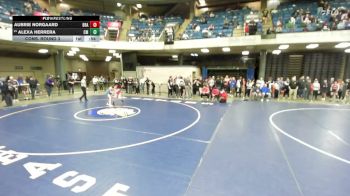 115 lbs Cons. Round 3 - Alexa Herrera, Harvard vs Aubrie Norgaard, Bradley-Bourbonnais