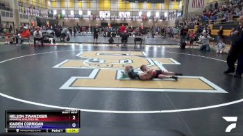 49 lbs Round 2 - Nelson Zwanziger, Immortal Athletics WC vs Kaiden Corrigan, Moen Wrestling Academy