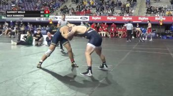 197 lbs Quarters & 1st Wb (16 Team) - Garrett Wells, Central Oklahoma vs Max Ramberg, Augustana (SD)