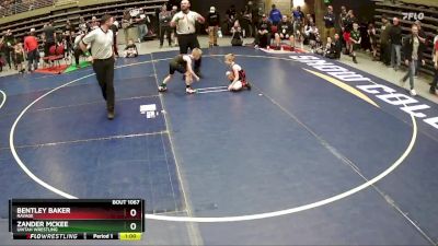 53 lbs Champ. Round 2 - Bentley Baker, Ravage vs Zander Mckee, Uintah Wrestling