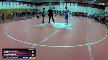 215 lbs Semifinal - Tyrese Mitchell, 843 SOT vs Cason Howle, Blue Chip Wrestling Club