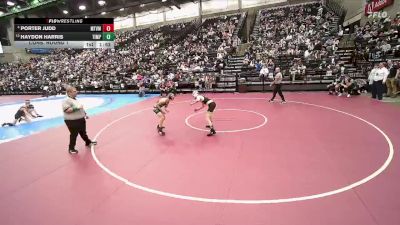 4A 120 lbs Cons. Round 1 - Haydon Harris, Timpanogos vs Porter Judd, Mt View