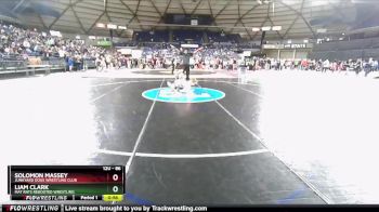 86 lbs Cons. Round 4 - Solomon Massey, Junkyard Dogs Wrestling Club vs Liam Clark, Mat Rats Rebooted Wrestling