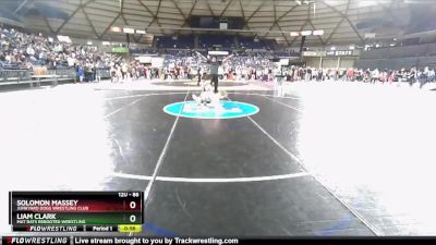 86 lbs Cons. Round 4 - Solomon Massey, Junkyard Dogs Wrestling Club vs Liam Clark, Mat Rats Rebooted Wrestling