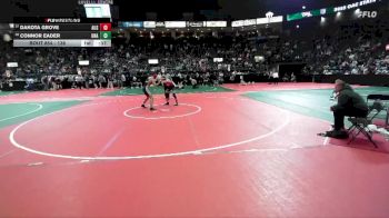 138 lbs Cons. Round 2 - Connor Eader, Unattached vs Dakota Grove, AUS1