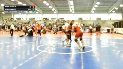 220 lbs Rr Rnd 2 - Evan Fevold, Team Arkansas - HSB vs Konrad Kutt, Smittys Barn - HSB