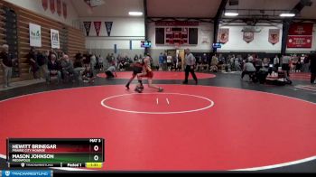 145 lbs Cons. Round 2 - Mason Johnson, Mediapolis vs Hewitt Brinegar, Prairie City Monroe