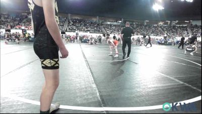 105 lbs Round Of 16 - Fysher Harris, Pawhuska vs Yurric Kommer, Tecumseh Youth Wrestling
