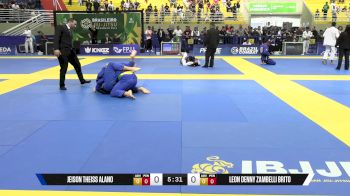 Leon Denny Zambelli Brito vs Jeison Theiss Alano 2025 Brasileiro Jiu-Jitsu IBJJF