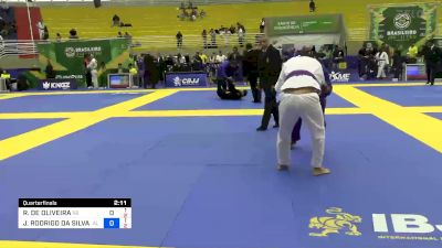 RENATO DE OLIVEIRA vs JEFETER RODRIGO DA SILVA LEITE 2024 Brasileiro Jiu-Jitsu IBJJF