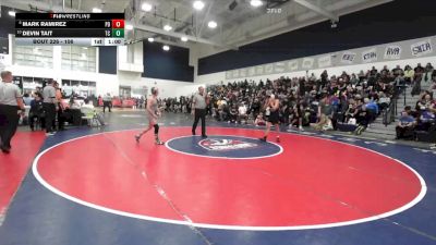 106 lbs Cons. Round 2 - Devin Tait, Temescal Canyon vs Mark Ramirez, Palm Desert