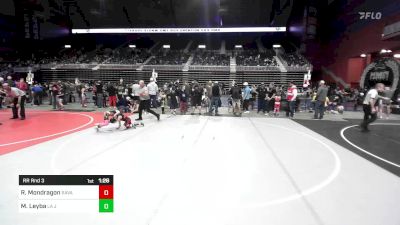 53 lbs Rr Rnd 3 - Roki Mondragon, Ravage WC vs Mary Leyba, La Junta Wolfpack