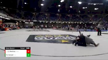 126 lbs Cons. Round 1 - Cole Perkins, Orion vs Noah Harper, Edwardsville