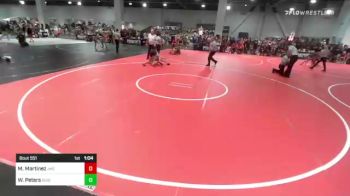 109 lbs Consi Of 16 #2 - Maddox Martinez, Jag Way WC vs Winslow Peters, Ruis Wr Ac