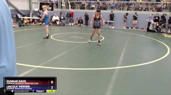 120 lbs Semifinal - Lincoln Werner, Interior Grappling Academy vs Gunnar Davis, Cordova Pounders Wrestling Club