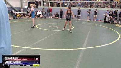 120 lbs Semifinal - Lincoln Werner, Interior Grappling Academy vs Gunnar Davis, Cordova Pounders Wrestling Club