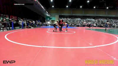 75 lbs Round Of 32 - Berringer (Berry) Robbins, Greater Heights Wrestling vs Cooper Triglia, Gold Rush Wrestling Academy
