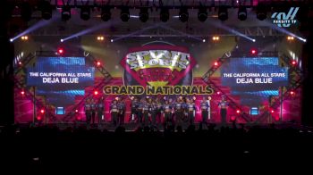 The California All Stars - Livermore - Deja Blue [2023 L1 Senior - Medium] 2023 Spirit Sports Palm Springs Grand Nationals