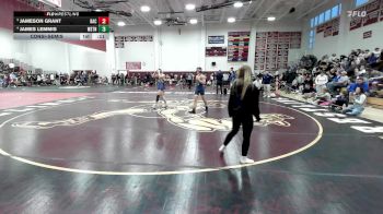 120 lbs Consolation - Jameson Grant, Bacon Academy vs James Lemmis, Weston