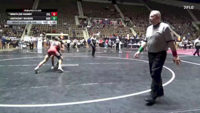 6A 150 lbs Quarterfinal - Anthony Rivers, Saraland vs Braylon Hanby, Stanhope Elmore