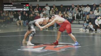 285 lbs Brendan Hughes, North Idaho College vs Mark Marin, Clackamas Community College