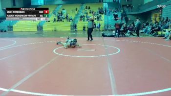 165 lbs Round 3 (6 Team) - Kaden Nickerson-Hurayt, Hillsboro vs Jack Peterson, Sunset