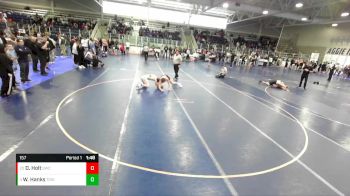 157 lbs Champ. Round 2 - Dylan Holt, Stallions Wrestling Club vs Wyatt Hanks, True Grit Wrestling