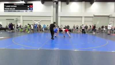 138 lbs Champ. Round 2 - Laws Cayden, NC vs Peter Miller, VA