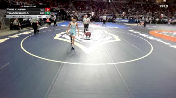 II-101 lbs Cons. Round 2 - Will Clanton, Catskill vs Mason Sampilo, Nanuet