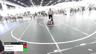 62 lbs Consi Of 8 #2 - Nicholas Delgadillo, Total Kaos WC vs Jaxton Encinas, Dog Pound WC