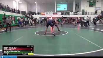 285 lbs Cons. Round 3 - Jack Worthington, Douglas vs Cody Winslow, Burns/Pine Bluffs