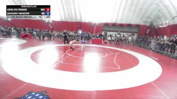 67 lbs 1st Place Match - John (jv) Reimer, Team Nazar Training Center vs Zachary Heuston, RT Elite Wrestling